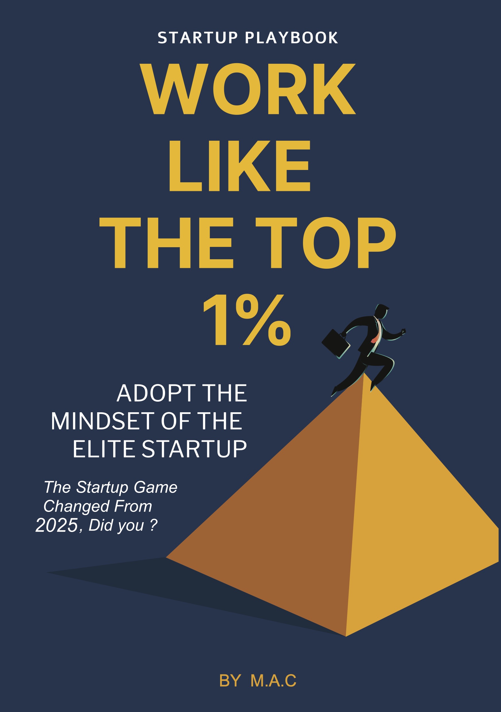 Work Like The Top 1% Book by Mohamed Ali Chaabani - AI Startup CTO